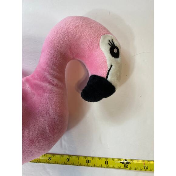 Flamingo Stuffed Animal Purse - Picture 4 of 12